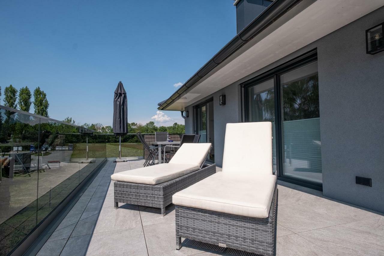 Luxuriöse Penthaus Wohnung Anif Exterior foto
